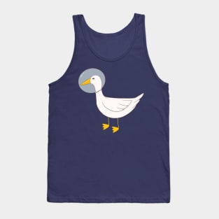 Astronaut Duck on Space Tank Top